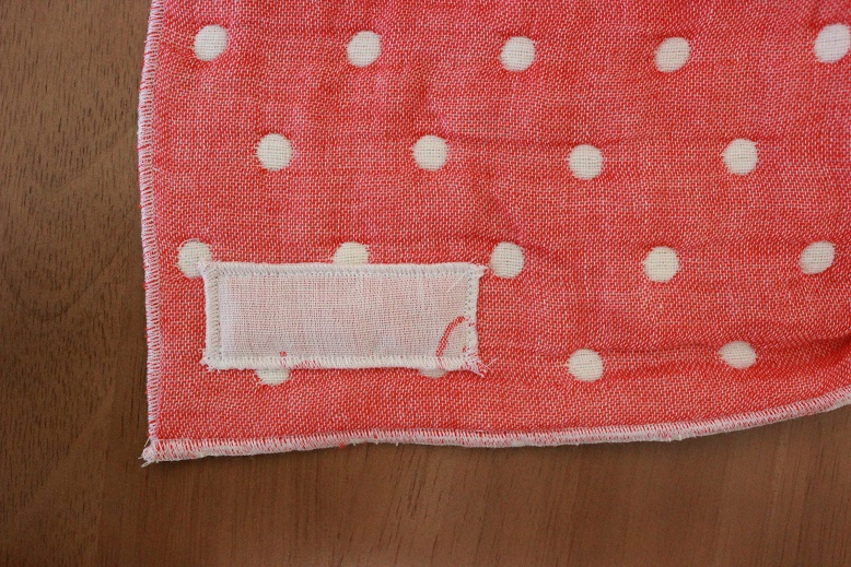 子ども用には小さめガーゼハンカチがいいよねのんびりにっこりハンドメイド