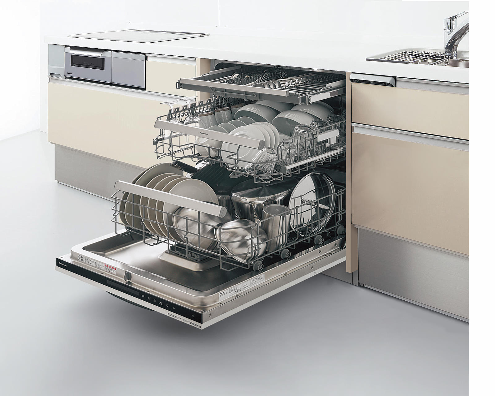 賃貸でも簡単に設置！狭いキッチンでも置き場所に困らない「スリム食洗機」とはUP LIFE毎日を、あなたらしく、あたらしく。Panasonic