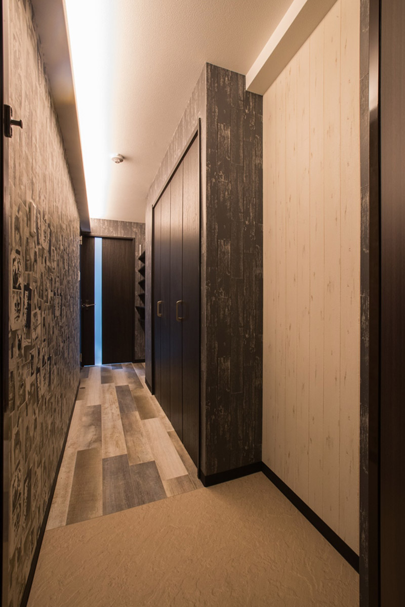 マンション玄関 マンション廊下のおしゃれなインテリアコーディネート・レイアウトの実例RoomClip ルームクリップ