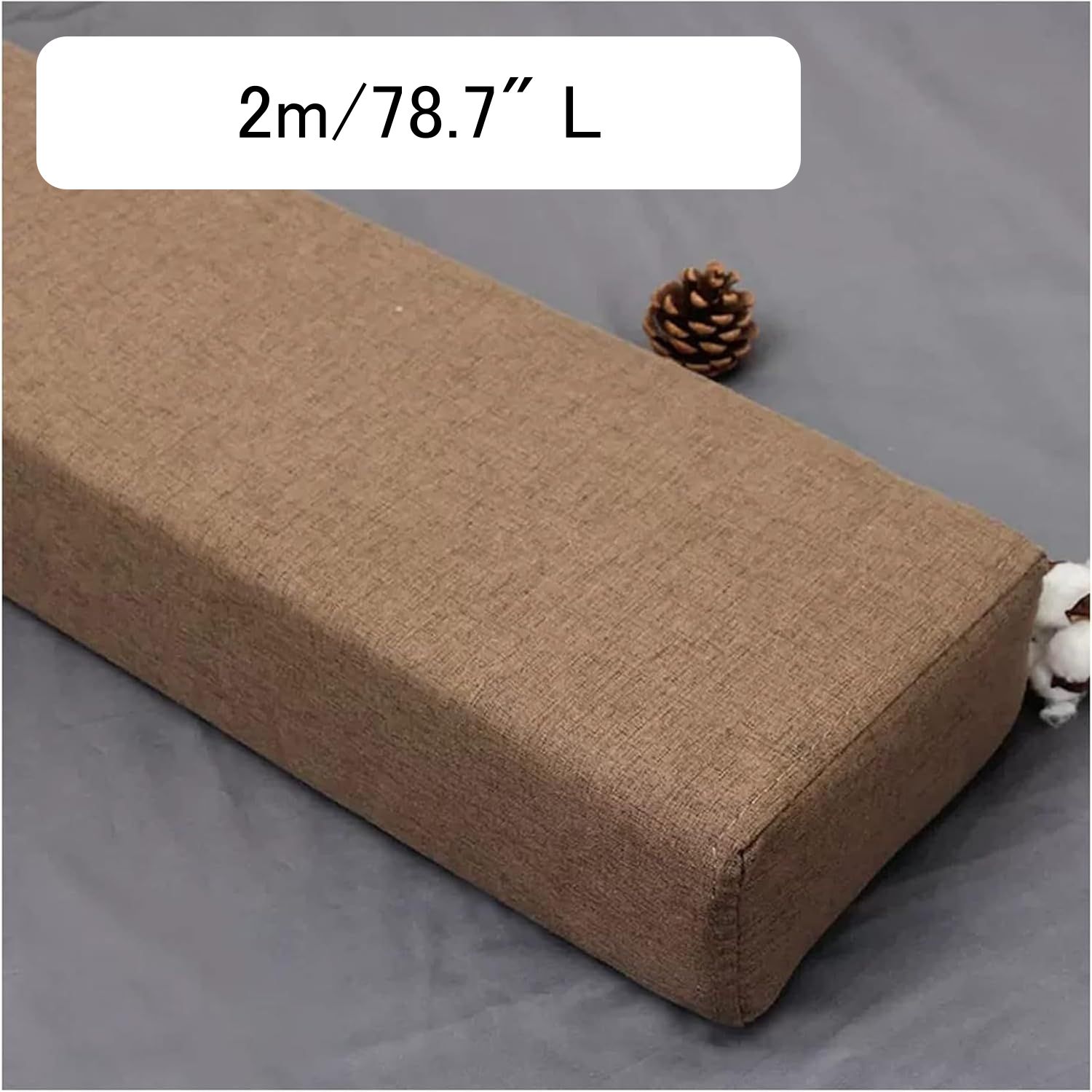 Amazon.co.jp: LZMZMQ すきまパッド 隙間 ベッド 壁側 隙間埋めクッション、 ホーム ドミトリー ホテル ベッドサイドスポンジのストッパー、 を防ぐために フォールディング 携帯電話 本 おもちゃの 200x5x3cmColor : Dark Grey, Size: