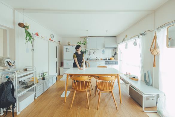 団地ルームツアー リビングダイニング編9畳団地暮らし二人暮らし築古