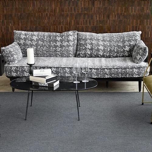 独特☆クリエイティブインテリア シングルソファ ラウンジチェア アメリカンスタイル ファブリック シンプルスタイル ミニマリスト グレ