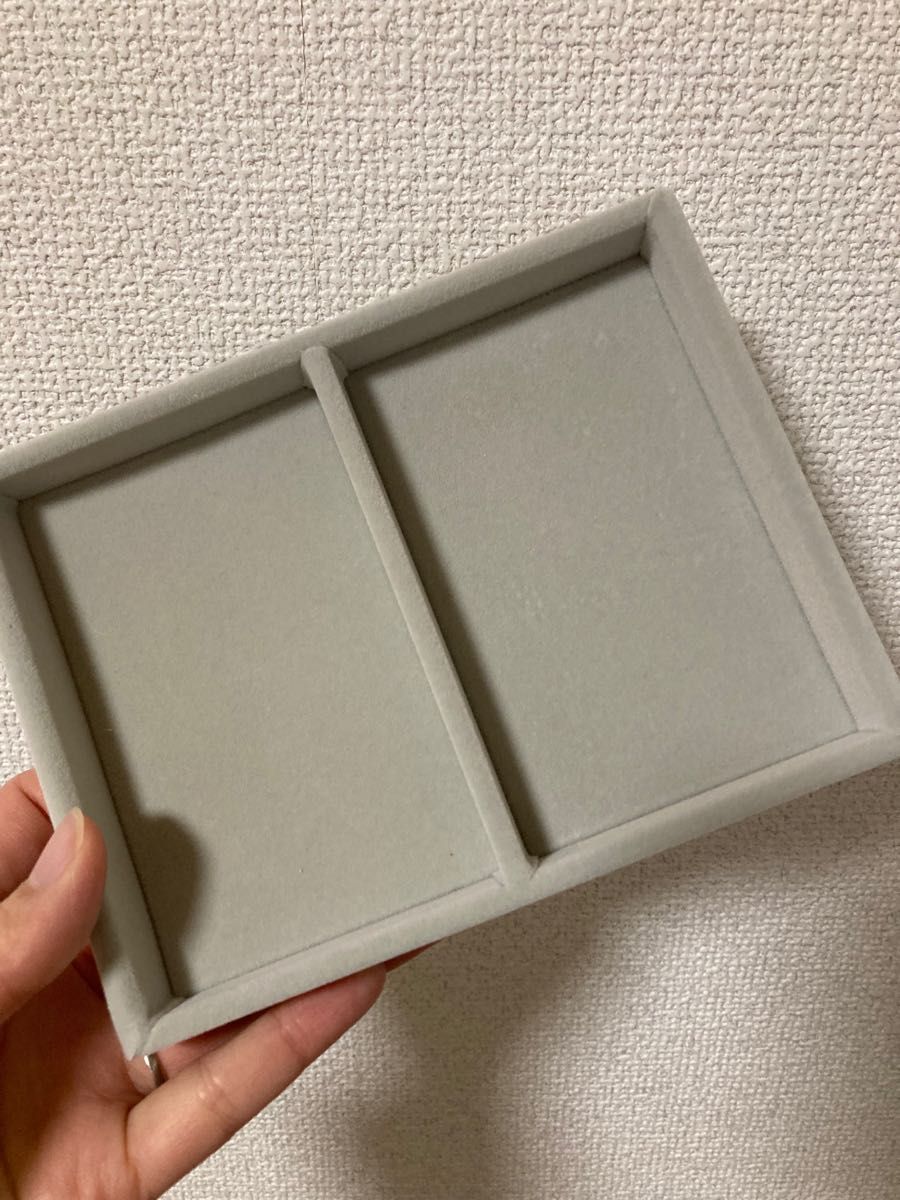 無印良品 アクリルケーストレー付き＆アクセサリートレイセット♡ - メルカリ