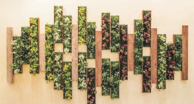 100均 DIY 簡単に誰でもウォールグリーンが作れちゃう‼︎ - YouTube