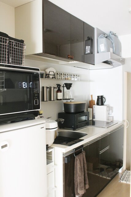 玄関 入り口 キッチンカウンター 玄関入ってすぐキッチン！ 3DK 賃貸 などのインテリア実例 - 2018-09-10 22:11:36RoomClip ルームクリップ