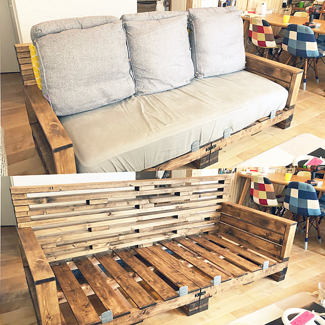 自作ソファ２ - ここち工房