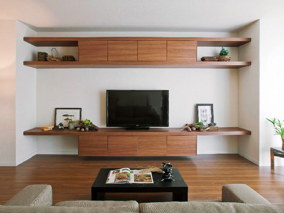 テレビ周りに収納力 55型対応 ハイタイプテレビ台 送料無料 ハイタイプ