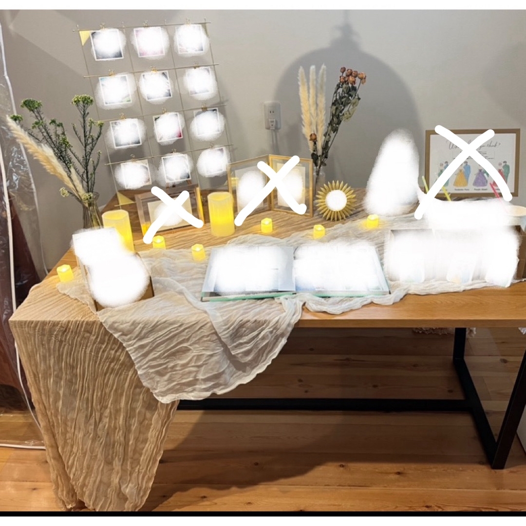 簡単！縫わないテーブルランナーの作り方│koshirau 拵う こしらう