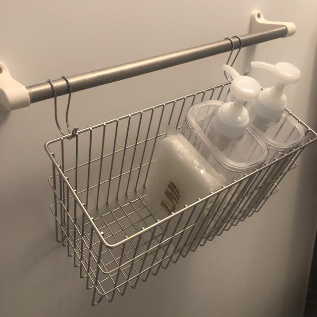☆無印良品「ワイヤーラック」で浴室すっきり♪掃除が楽になる吊り下げ収納術280 Style インテリアコーディネート