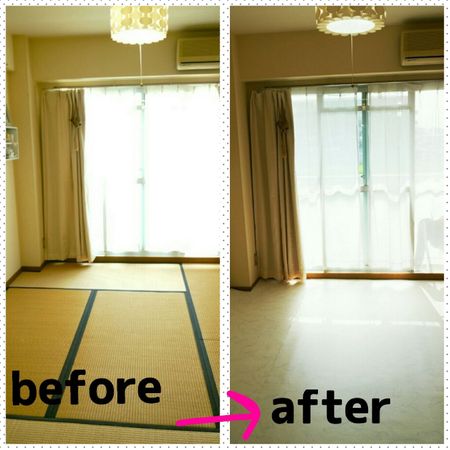 和室を洋室へ15000円で簡単DIY！経緯とプロセスをご紹介暮らsing〜片づけで私らしい暮らし