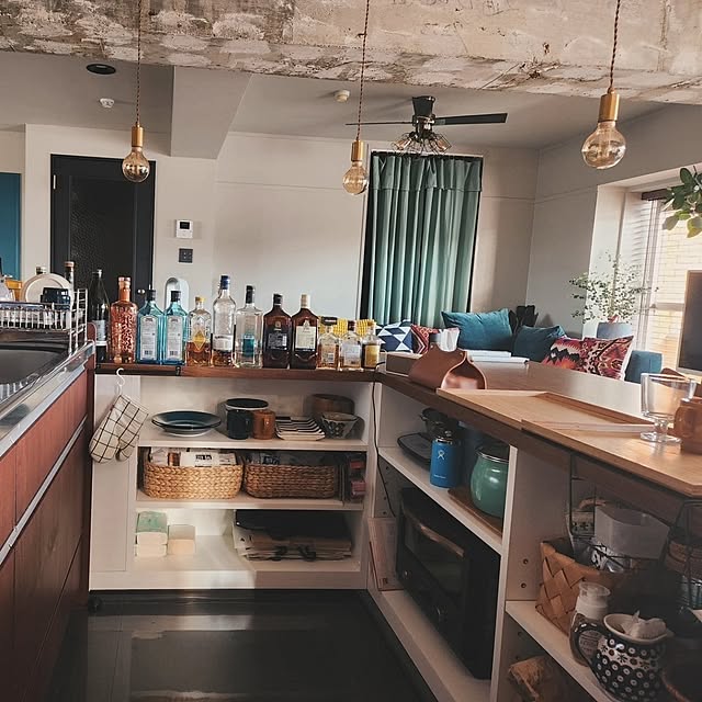 リフォーム キッチンカウンターのおすすめ商品とおしゃれな実例RoomClip ルームクリップ