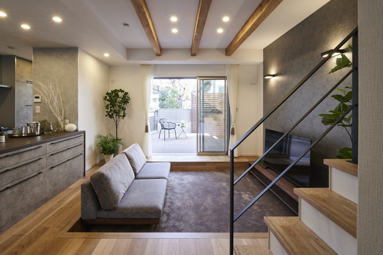 リビング ダウンフロア ダイワハウス xevo Σ 建築実例「リビング・ダイニング」タグル