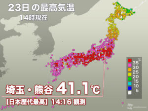 熊谷桜堤の天気 | てんきとくらす [天気と生活情報]