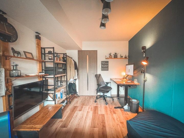 ワンルームで在宅ワーク。デスク配置の上手なインテリア実例まとめgoodroom journal