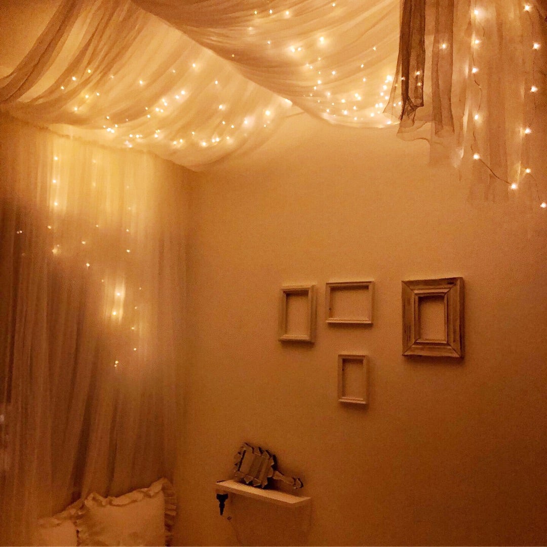 Yahoo!1位獲得 星飾り付 即納 ベッド蚊帳 天蓋 モスキートネット キャノピー モスキーノテント スリーピングネット お姫様 子供部屋 円形吊り下げ : 直店.com - 通販 - Yahoo!ショッピング