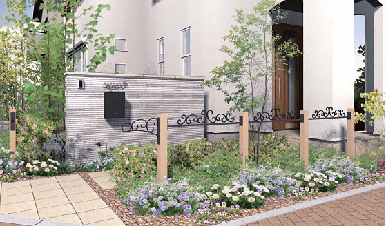 目的別フェンスの施工例紹介アイディアいっぱいお庭ブログ