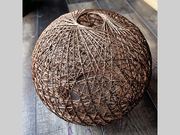 毛糸でランプシェード作ってみた。 - フェリシモ女子DIY部ブログ