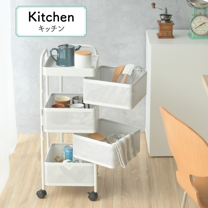 多段式収納ワゴン キャスター付き 積み重ね可能 プラスチック製 収納ボックス 本棚 おもちゃ箱 キッチン収納 オフィス収納 ライトグ おもちゃの収納アイデア15選！リビング・子供部屋をおしゃれに整理する方法を紹介！特集・コラム- ディノス