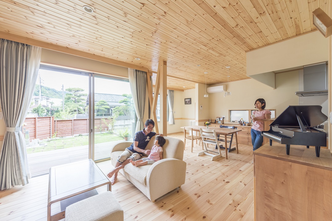 リフォームCASE-23 平戸市岩の上町 O様邸 外壁・キッチン・玄関・リビング・トイレ・収納中野ハウジング