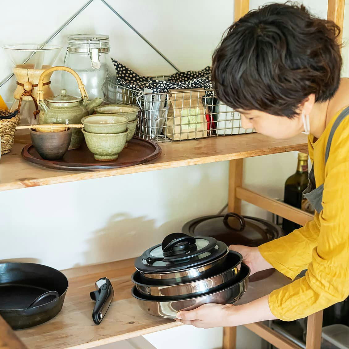ティファール フライパン収納のアイデア・おすすめ商品・おしゃれな実例RoomClip ルームクリップ
