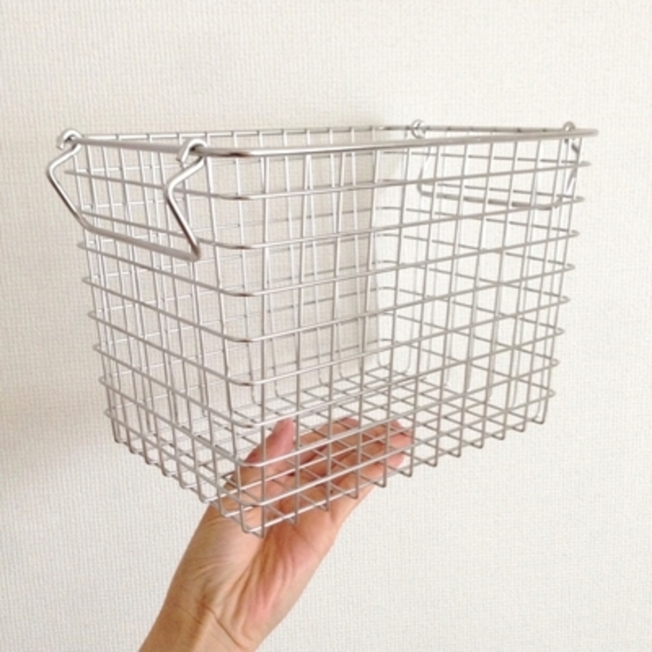 無印良品 色々使える、ステンレスワイヤーバスケット。わが家の使い方 - ベリーの暮らし