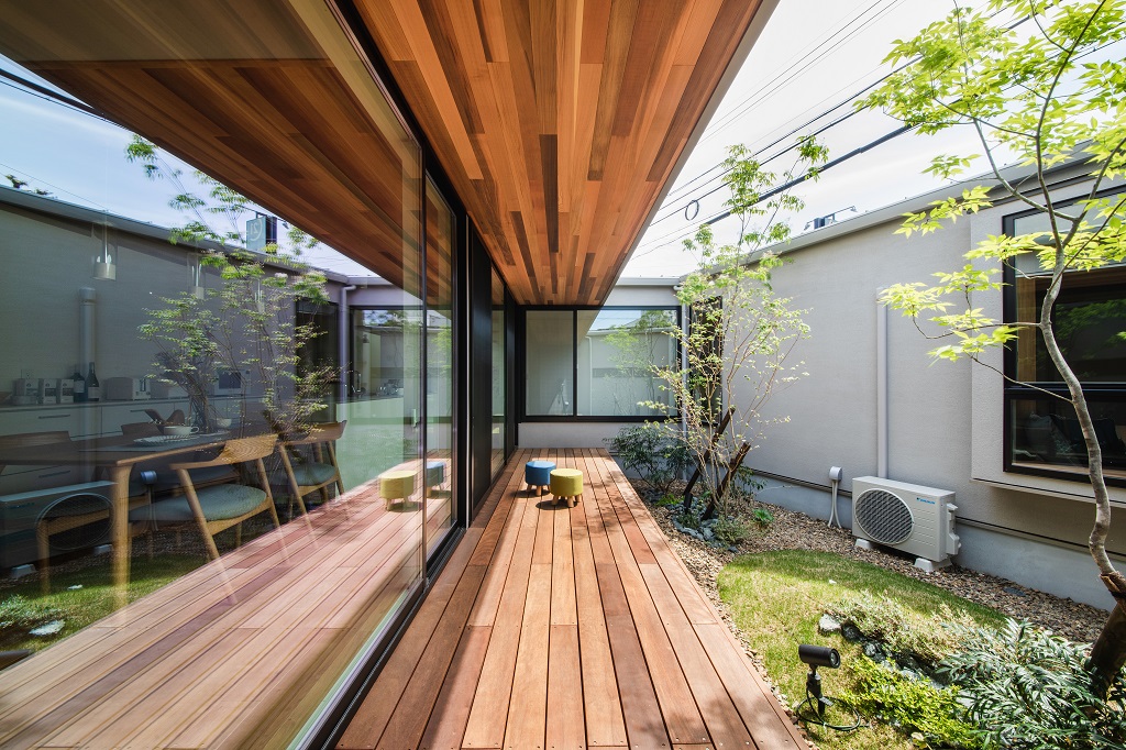 SUUMO本体価格1870万円 40.5坪 平屋 中庭をコの字型に囲む平屋 - タツホーム 竜建 の建築実例詳細注文住宅