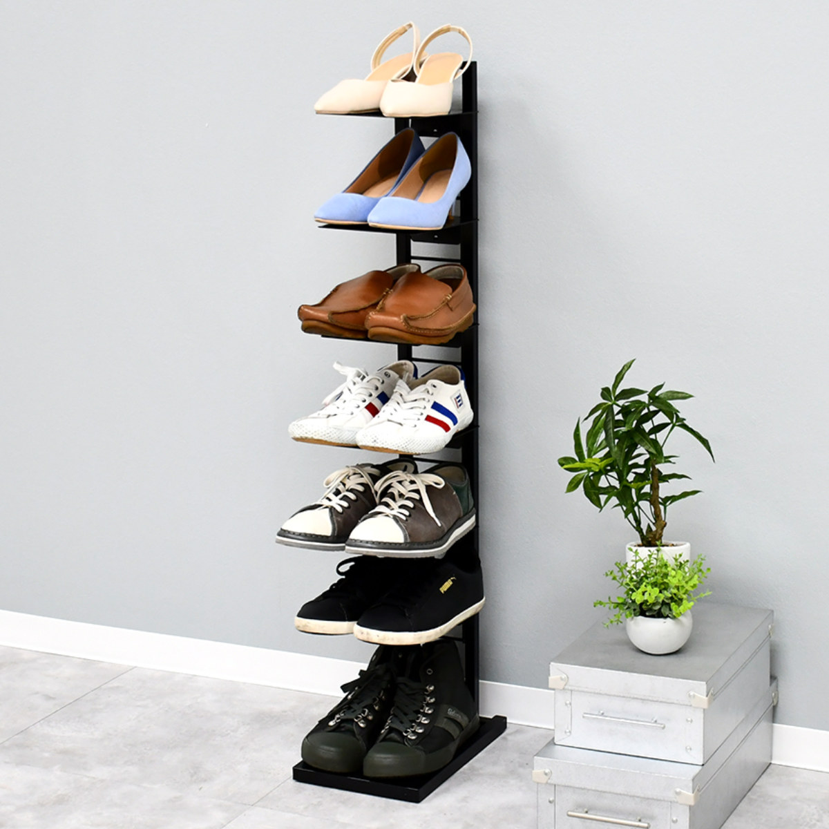 シューズクローク ダイワハウスの賃貸アパートのおしゃれなアレンジ・飾り方のインテリア実例RoomClip ルームクリップ