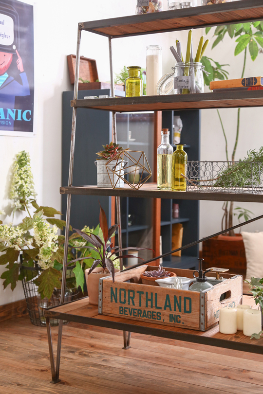 アンティーク風ディスプレイラックヴィンテージスタイルの木製収納棚通販 商品詳細