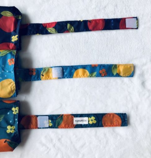 2wayエコバッグの作り方 小さくたためるSunMoon