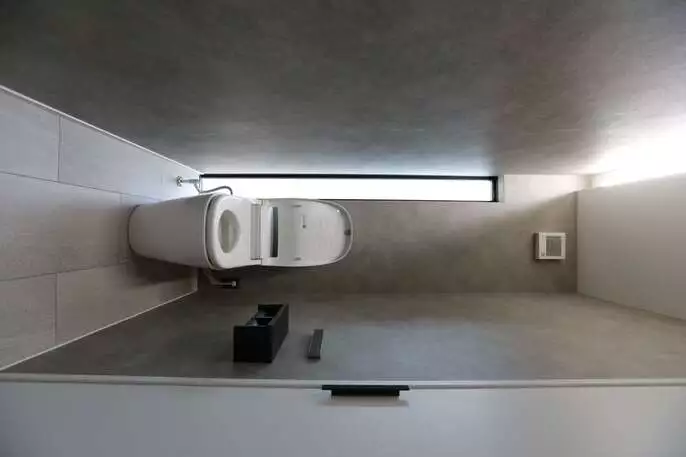 グレージュ系ナチュラルシックなトイレ