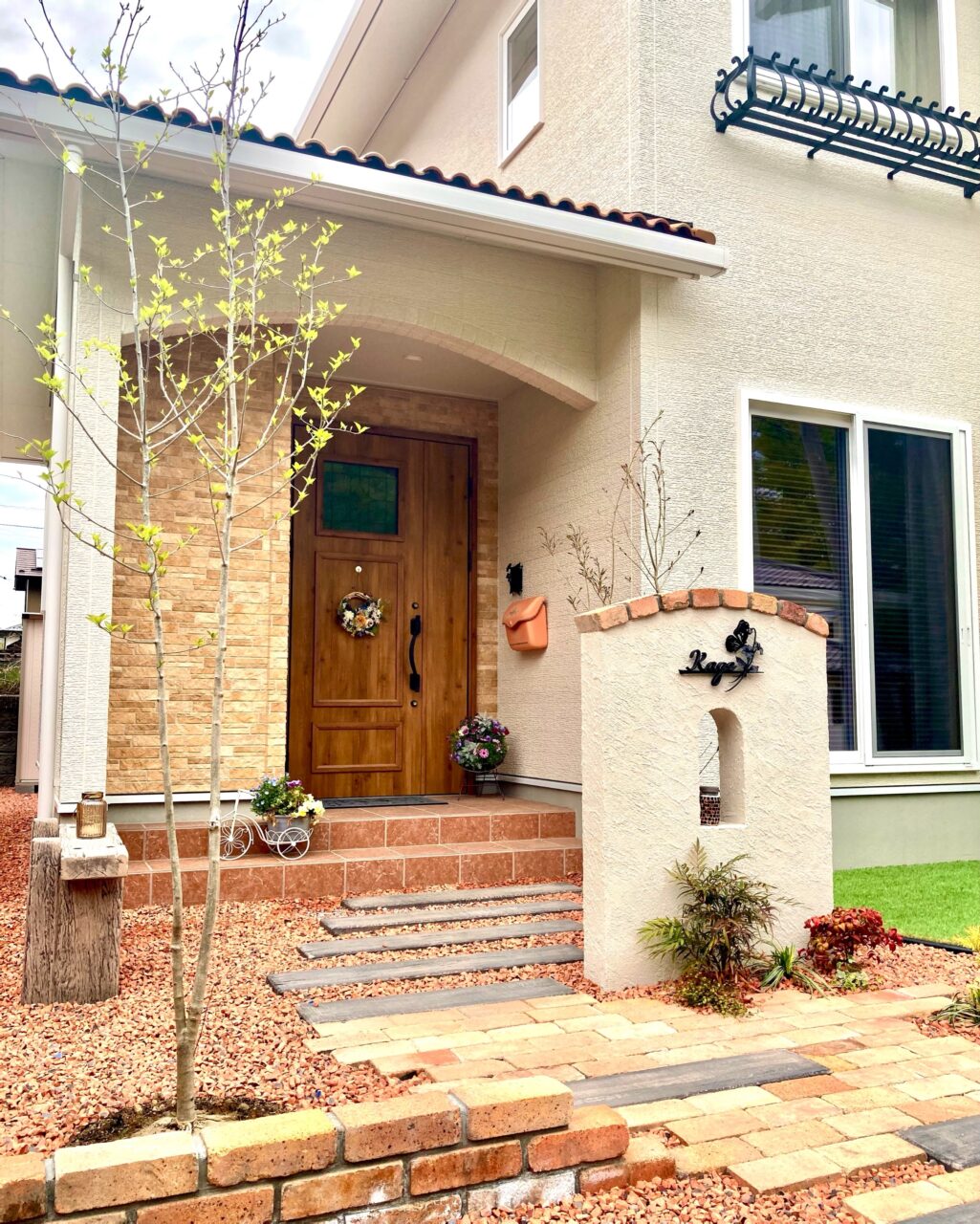 外構 レンガはおしゃれ？外国風の家に住む簡単な方法ミモザガーデン