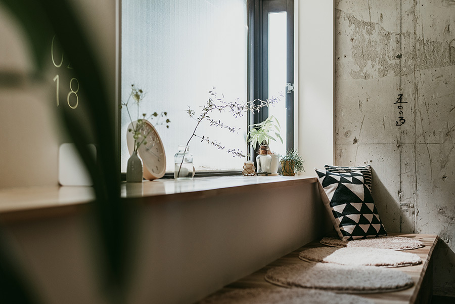 色味を抑えた無機質モダンの家新築住宅施工実績富山の注文住宅 セキホーム