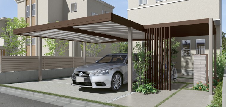 10の悩みを一気に解決！次世代カーポートで快適＆スマート外構を実現 - GardenJournalGarden journalガーデンジャーナル