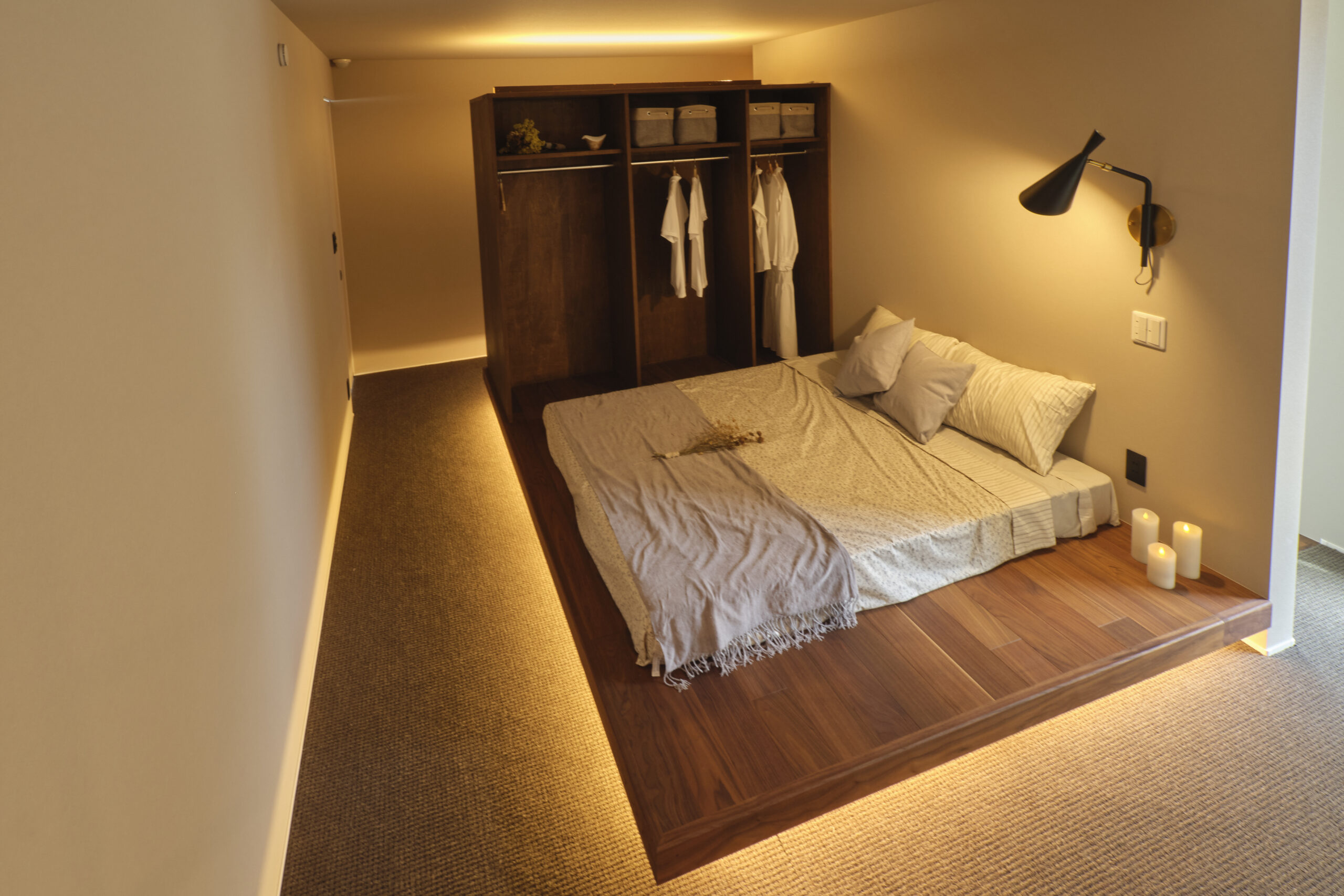 リラックスできる！夫婦やカップルにおすすめの寝室インテリア