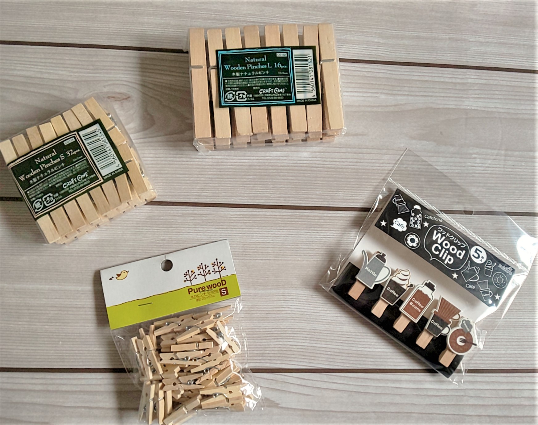 木製クリップでDIYしちゃおう。可愛さも使いかたも無限大 - IZILOOK