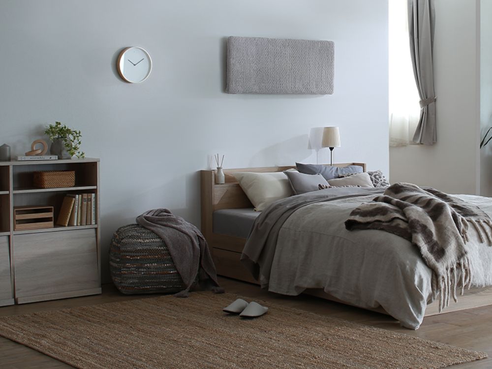 グレージュインテリアの作り方。相性の良い差し色や取り入れる場所 - maturite