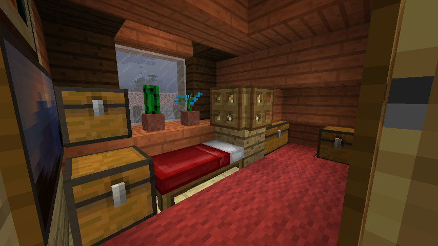 新自宅の屋根裏部屋 : ひのくらふと 〜マインクラフトブログ