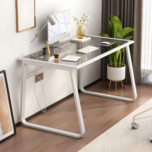 パソコンデスク通販のデスク市場アウトレット シンプルワークデスク 幅120cm・奥行60cm・白・黒・パソコンデスク・平机