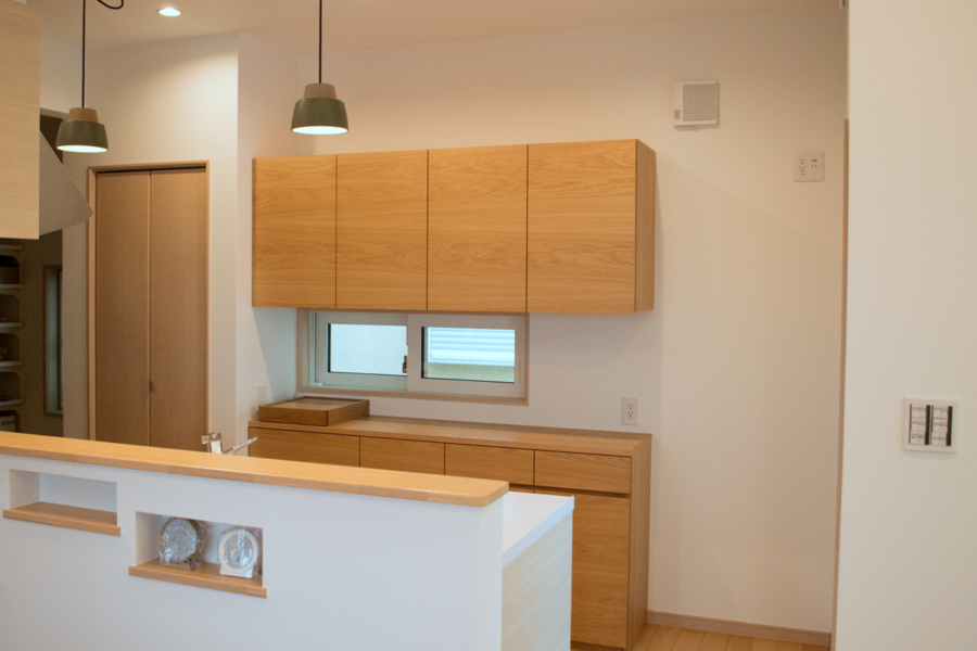 キッチンハウス 吊り戸棚 オークナチュラル