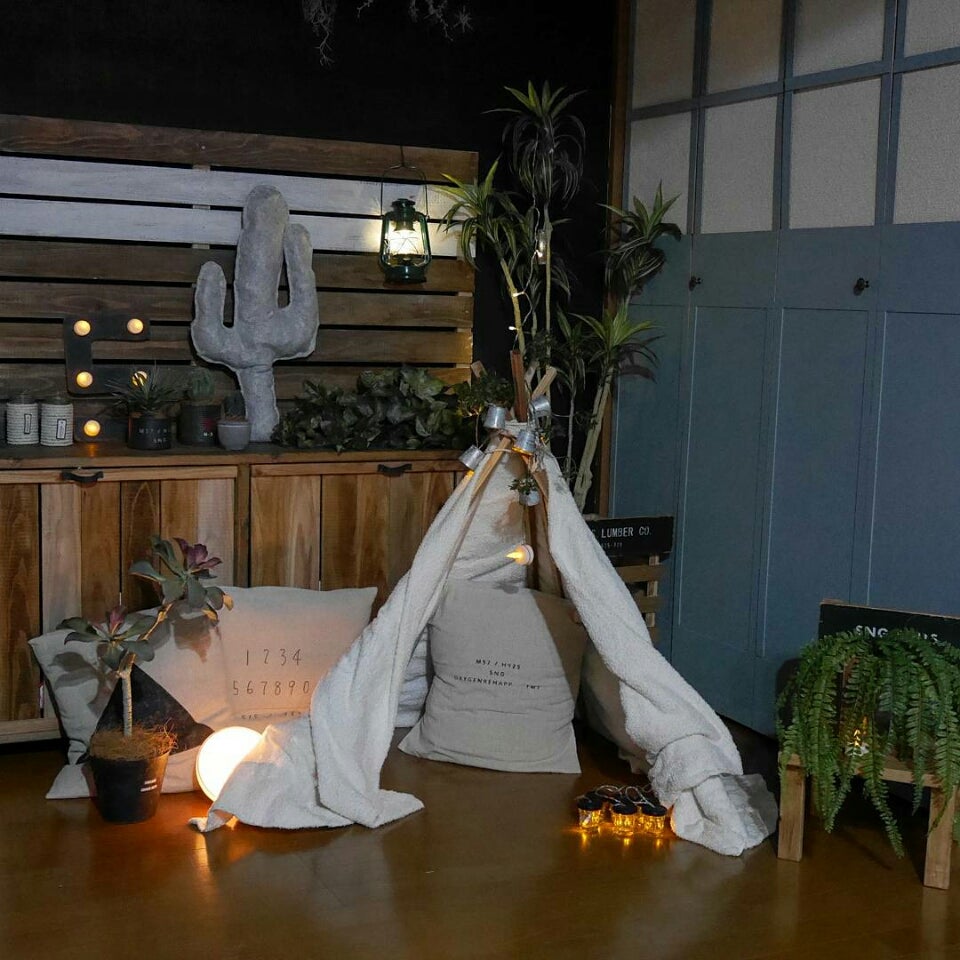 妻が自作したテント – D'S STYLEディーズスタイル