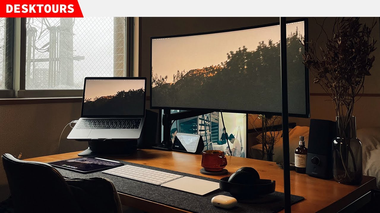 インダストリアル感のあるアイランド型デスクを構築した話。タカヒロガジェットブロガ