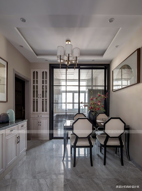 中華風エントランスインテリアデザインPremium写真