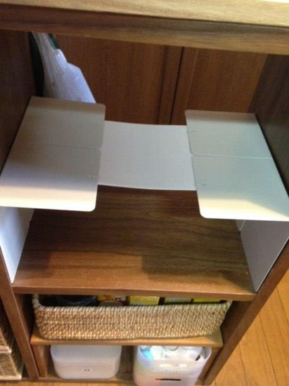 キューブボックスα 仕切りタイプ スタッキングシェルフ A4 カラーボックス 1段 収納ボックス 書類棚 仕切り付き ファイルボックスファイルスタンド 本棚