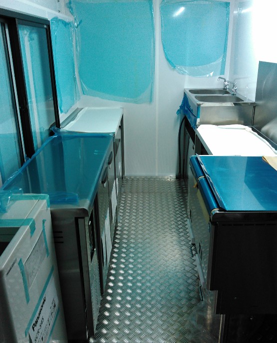 キッチンカー製作 サンバー エブリィ アクティ ミニキャブ 軽トラ キャラバン ハイエース ボンゴ バネット 移動販売車