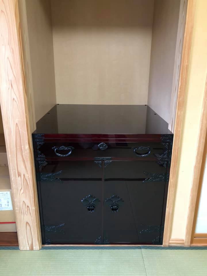 仏壇と神棚と掛け軸と収納家事ラクになる『家事ラク室』のご提案！兵庫県 丹波市 心ほかほか春日工務店