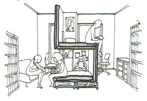 六畳部屋に姉妹三人机とベッドどうする？ -リノキッズ 二段ベッド・ロフトベッドを超えたデスクベッド・ベッド一体型学習机