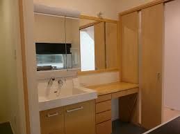 リクシル 洗面台 ピアラで造作。 - 里村工務店Blog