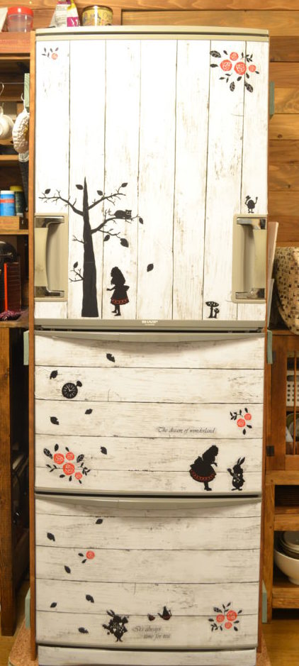 食器棚をセリアのリメイクシートでプチリメイクしてみた！journal~ゆとり世代ワーキングマザーがそこそこを目指して頑張るブログ