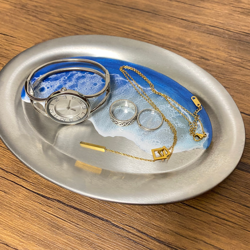 葉皿 リーフプレート プレート 銀 雑貨 インテリア雑貨 小物入れ シルバー アルミダイキャスト アルミニウム 7333114 : 家具 雑貨アビヤント Yahoo!店 - 通販 - Yahoo!ショッピング