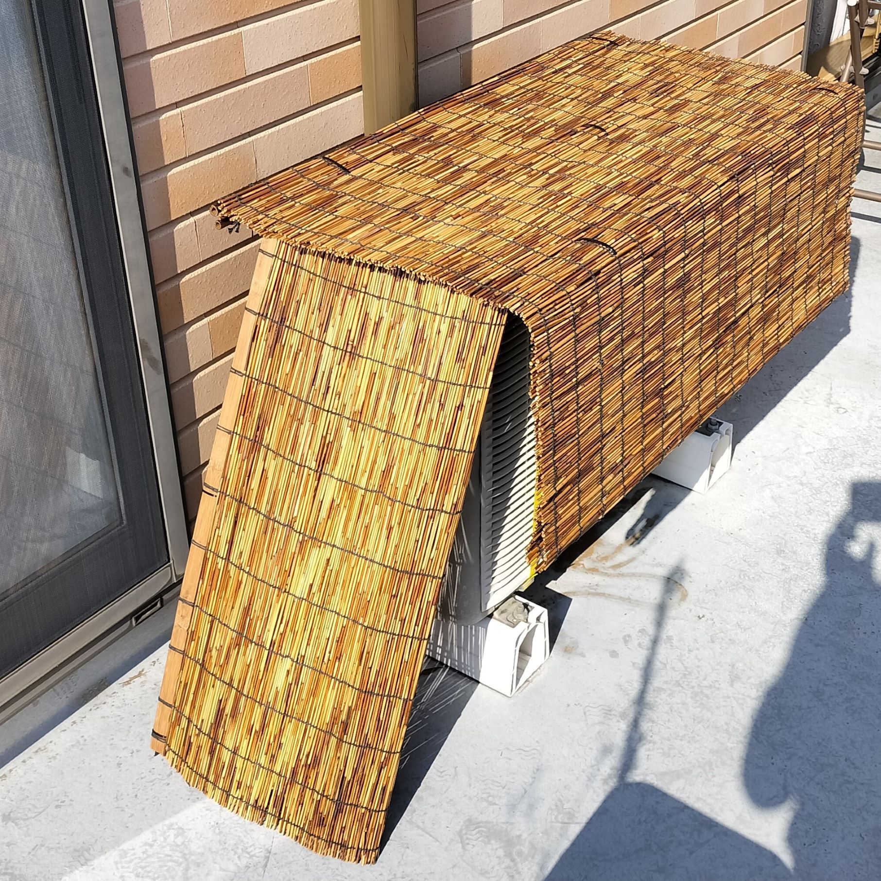 ダイソー 室外機カバーDIYのインテリア・手作りの実例RoomClip ルームクリップ